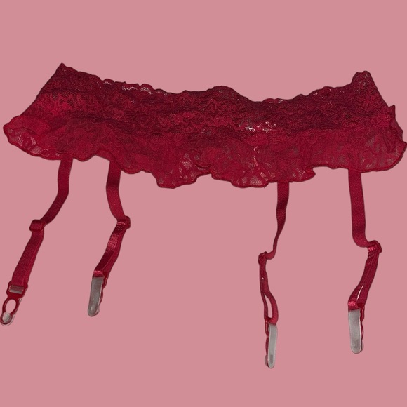 Victoria Secret Lace Ruffles Garter - Size XS/S - Picture 1 of 7